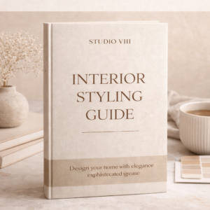 Studio VIII Interior Styling Guide (eBook)